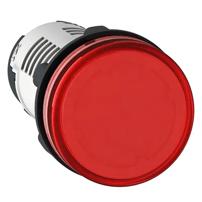 Лампа Schneider Electric сигнална LED моноблок 24 V, червена, Harmony XB7