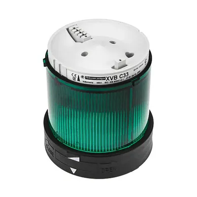 Лампа Schneider Electric сигнална LED панелна  250 V, зелена, Harmony XVB