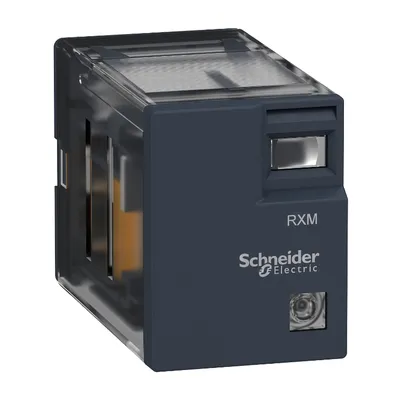 Реле Schneider Electric миниатюрно 3 A, 4 C/O, DC, 12 V, Zelio RXM