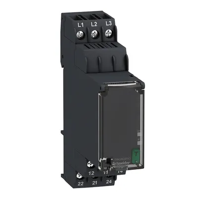Реле Schneider Electric за контрол на трифазни мрежи  230 V, RM22T