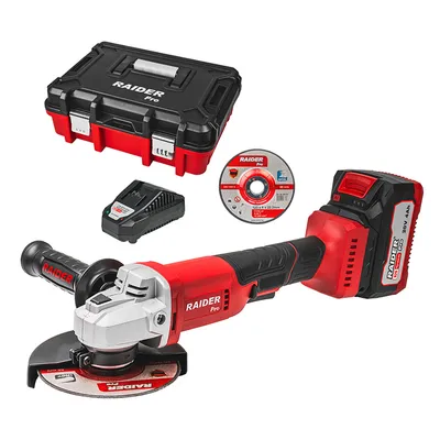 R20 Ъглошлайф Ø125mm 4Ah 2 диска Case RDP-YAG20