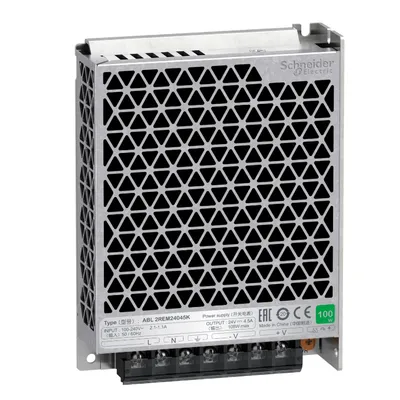 Блок Schneider Electric захранващ монофазен  4.5 A, 100-240 V, 24 V, 108 W, Easy Modicon ABL2