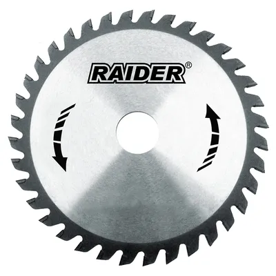 Диск циркулярен за рязане Raider на дърво грубо с HM пластини  85 мм, 10 мм, 2.5 мм, 80 z