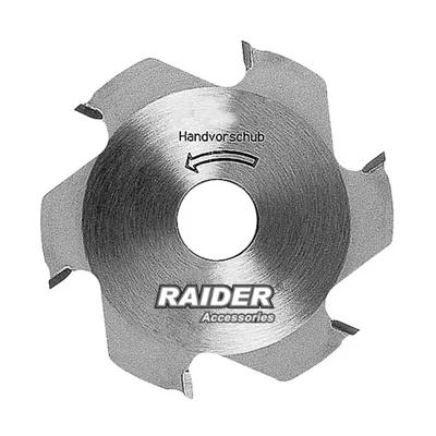 Диск циркулярен за рязане Raider с HM пластини за бисквит машина  100 мм, 22 мм, 4 мм, 6 z, RD-BJ01