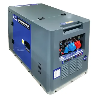 Дизелов генератор за ток LYNX Elektro Maschinen трифазен с електростартер  7500 W, 15 к.с., 30.43/10.87 A, 230/400 V, GSEm 8500 TDE