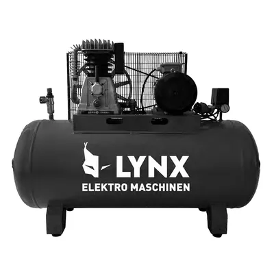 Електрически компресор с ремъчна предавка LYNX Elektro Maschinen 5.5 к.с., 270 л, 650 л/мин, 10 bar, E 691/10/270