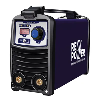 Електрожен LYNX Elektro Maschinen инверторен MMA с опция за TIG 120 A, 230 V, 1.6-3.2 мм, WMEm 136