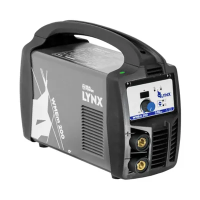 Електрожен LYNX Elektro Maschinen инверторен MMA с опция за TIG  200 DC A, 230 V, 1.6-5 мм, WMEm 200 Lynx