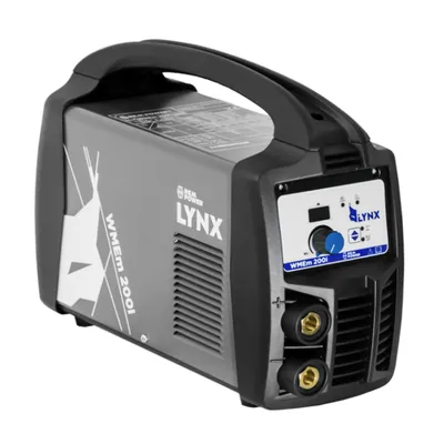 Електрожен LYNX Elektro Maschinen инверторен MMA с опция за TIG 200 DC A, 230 V, WMEm 200i Lynx