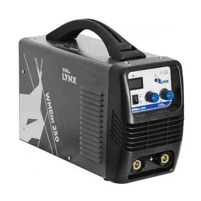 Електрожен LYNX Elektro Maschinen инверторен MMA с опция за TIG 250 DC A, 230 V, 1.6-5 мм, WMEm 250 Lynx