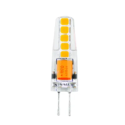 LED капсула Vivalux G4 с топло бяла светлина 2 W, 3000 K, 12 V, Nova LED NOL LED 2W G4 WW