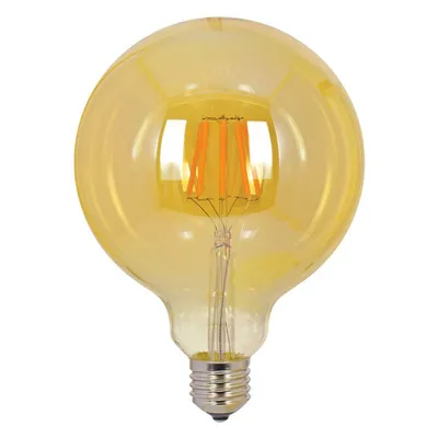 LED крушка Vivalux E27 топло бяла 6 W, 2700 K, 230 V, Flick Vintage GFV 125 6W E27