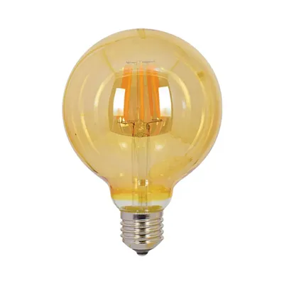 LED крушка Vivalux E27 топло бяла 6 W, 2700 K, 230 V, Flick Vintage GFV 95 6W E27