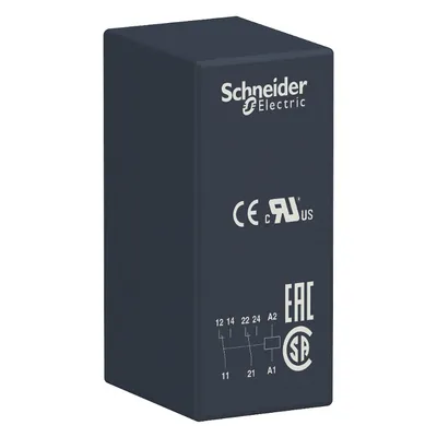 Реле Schneider Electric миниатюрно интерфейсно 8 A, 24 V, AC, Zelio RSB
