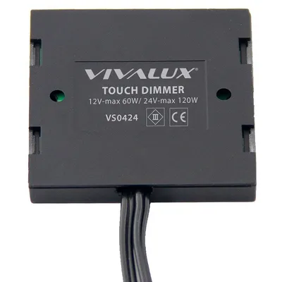 Контролер за LED ленти Vivalux  60/120 W, 12/24 V, 20 IP, Touch Dimmer