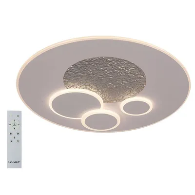 LED лампа Vivalux интериорна за открит монтаж 64 W, ф 500x70 мм, 3000/4000/6000 K, 230 V, бял, Alis