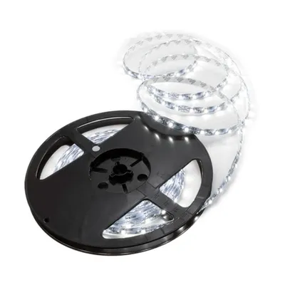 LED лента Vivalux студено бяла светлина  4.8 W, 5000 мм, 6400 K, 12 V, LENTA LED