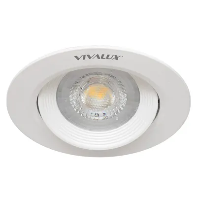 LED луничка Vivalux подвижна за вграждане  5 W, ф 90х43.5 мм, 4000 K, 230 V, Raya LED