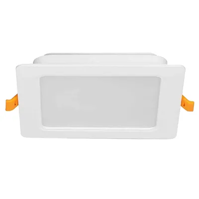 LED луничка Vivalux стационарна влагозащитена за вграждане 12 W, 145x145x26 мм, 3000/4000/6000 K, 230 V, Kapi LED