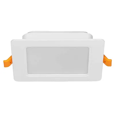LED луничка Vivalux стационарна влагозащитена за вграждане 9 W, 118x118x26 мм, 3000/4000/6000 K, 230 V, Kapi LED