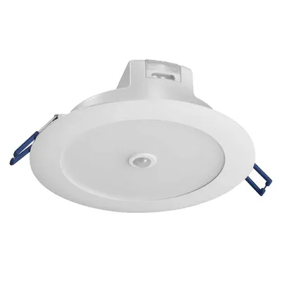LED луничка Vivalux стационарна за вграждане със сензор  11 W, ф 140х66 мм, 4000 K, 230 V, Dion LED