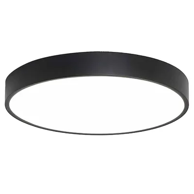 LED панел Vivalux за открит монтаж  45 W, ф 500x50 мм, черен, 3000/4000/6400 K, 230 V, Luka LED