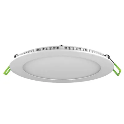 LED панел Vivalux за вграждане 6 W, ф 120х21 мм, бял, 4000 K, 230 V, Este LED