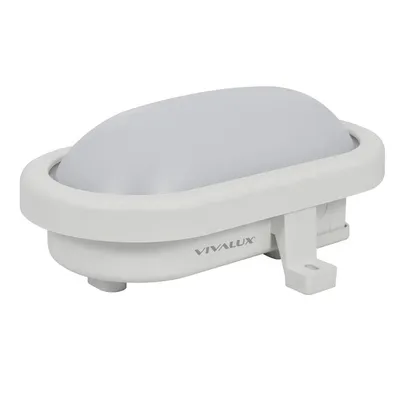 LED плафониера Vivalux влагозащитена 8 W, 170 мм, 4000 K, 230 V, Rene LED