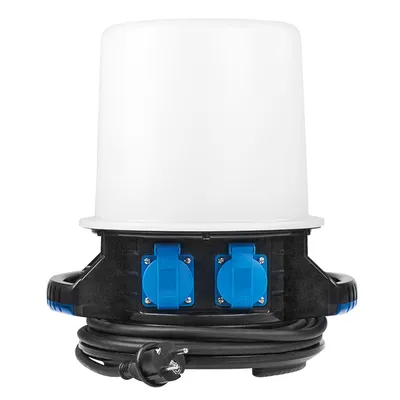 LED прожектор as - Schwabe с кабелен удължител  70 W, 230 V, 4000 K, черен
