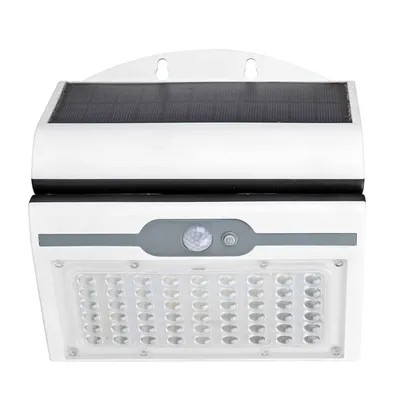 LED прожектор Vivalux с IR сензор  4 W, 4000 K, бял, Fold Solar LED