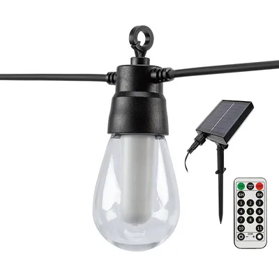 LED верига Vivalux соларна RGB  8 м, Fiesta Solar LED RGBW