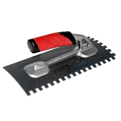 Маламашка Rubi за лепило назъбена пластмаса, стъпка 6х8 мм, Tech-Flex