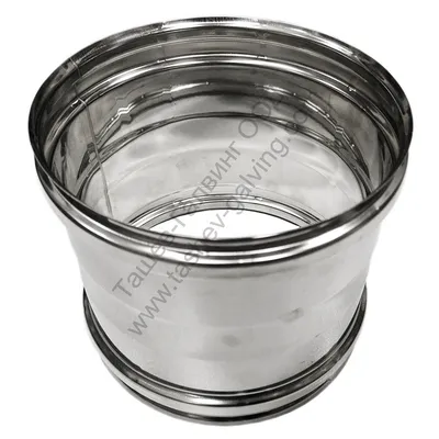 Съединител Atritube за димоотвод ф 130х135 мм, Ж<>Ж, AC-MFF-SS-EX