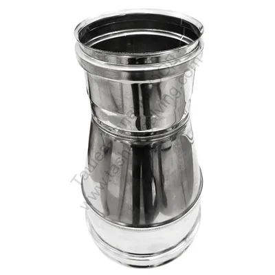 Съединител Atritube за димоотвод ф 180/200 мм, Ж<>Ж, EX-304-RE