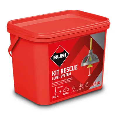 Система за нивелиране на плочки Rubi  100 бр., за 1.5 мм, 3-20 мм, Rescue