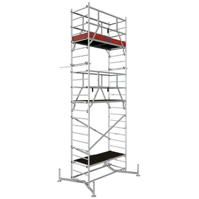 Скеле алуминиево Krause без колела 7 м, 1.92x1.42 м, 150 кг/м2, ClimTec