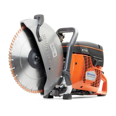 Бензинов ъглошлайф Husqvarna Construction 5 к.с., 3700 W, 350 мм, 5400 об./мин, K 770