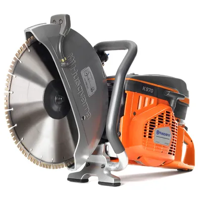 Бензинов ъглошлайф Husqvarna Construction 6.4 к.с., 4800 W, 350 мм, K 970