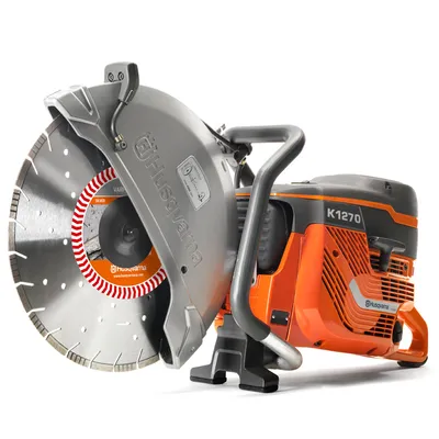 Бензинов ъглошлайф Husqvarna Construction 7.8 к.с., 5800 W, 400 мм, K 1270