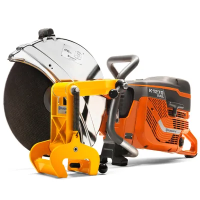 Бензинов ъглошлайф Husqvarna Construction за релси 7.8 к.с., 5800 W, 400 мм, K 1270 Rail