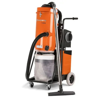 Индустриален прахоуловител Husqvarna Construction 4000 W, 400 м3/ч, T 4000