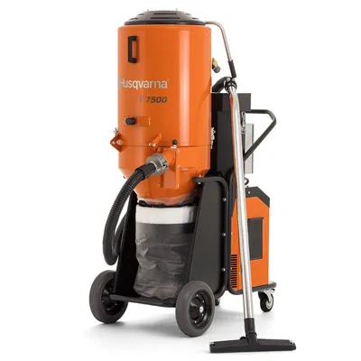 Индустриален прахоуловител Husqvarna Construction 5500 W, 600 м3/ч, T 7500