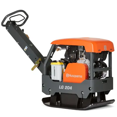 Трамбовка Husqvarna Construction реверсивна бензинова 4300 W, 500 мм, 36 kN, 23 м/мин, LG 204