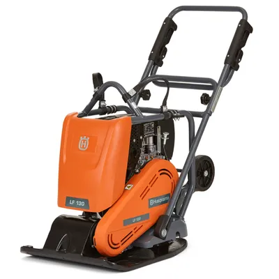 Трамбовка Husqvarna Construction тип вибрационна плоча 3200 W, 500x580 мм, 22 м/мин, 20 kN, LF 130 LT