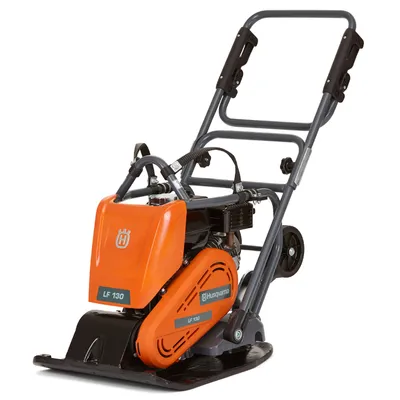 Трамбовка Husqvarna Construction тип вибрационна плоча бензинова 3600 W, 500х580 мм, 22 м/мин, 20 kN, LF 130 LT1