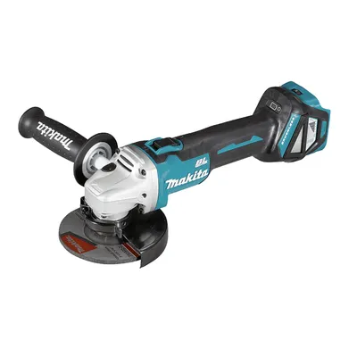 Акумулаторен ъглошлайф Makita без батерия и зарядно, 18 V, 125 мм, 3000-8500 об./мин, DGA514Z
