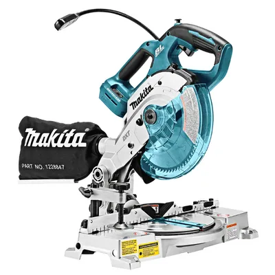 Акумулаторен настолен циркуляр Makita потапящ с герунг  без батерия и зарядно, 18 V, ф 165 мм, 5000 об./мин, DLS600Z