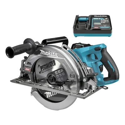 Акумулаторен ръчен циркуляр с 1 батерия и зарядно, 40 V, 5 Ah, ф 260 мм, 4000 об./мин RS002GT101