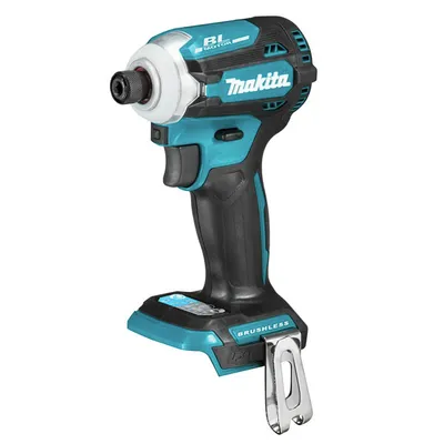 Акумулаторен винтоверт Makita ударен без батерия и зарядно, 18 V, 150 Nm, 1/4", шестостен, DTP141Z
