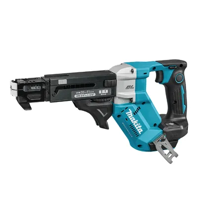 Акумулаторен винтоверт Makita за сухо строителство без батерия и зарядно, 18 V, 1/4", шестостен, DFR452Z